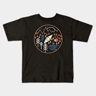 Discover Camping Kids T-Shirt